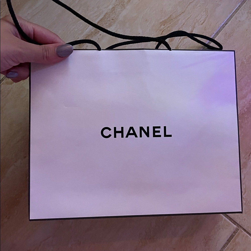 Authentic Chanel shopping bag